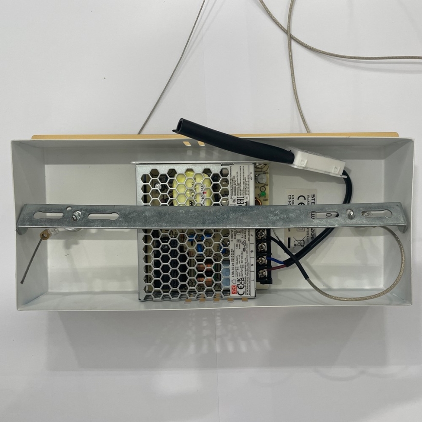 ONLI - LED-Hängeleuchte NILO LED/70W/230V 4000K braun/weiß