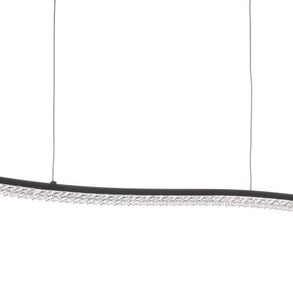 ONLI - LED-Hängeleuchte ONDA LED/30W/230V 4000K schwarz