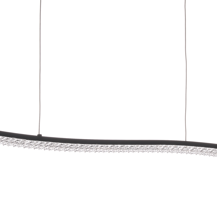 ONLI - LED-Hängeleuchte ONDA LED/30W/230V 4000K schwarz