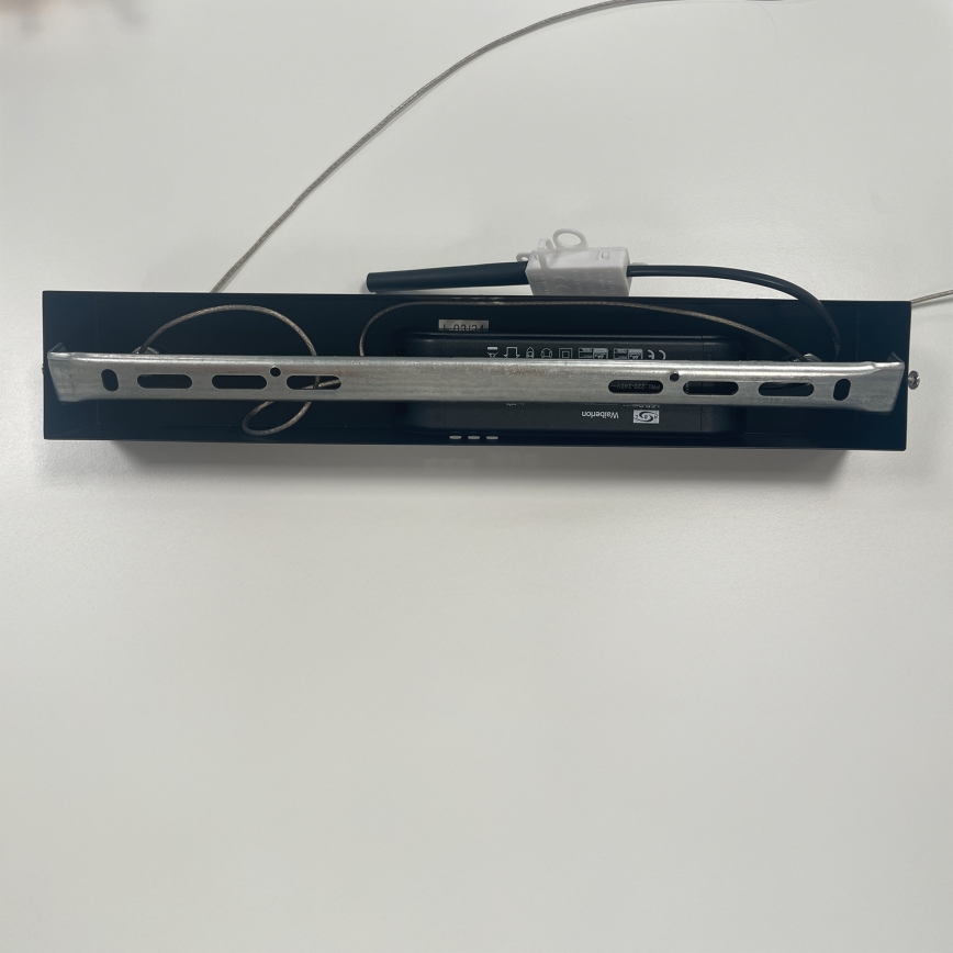 ONLI - LED-Hängeleuchte ONDA LED/30W/230V 4000K schwarz