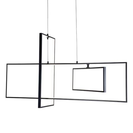 ONLI - LED-Hängeleuchte SQUID LED/60W/230V 4000K schwarz