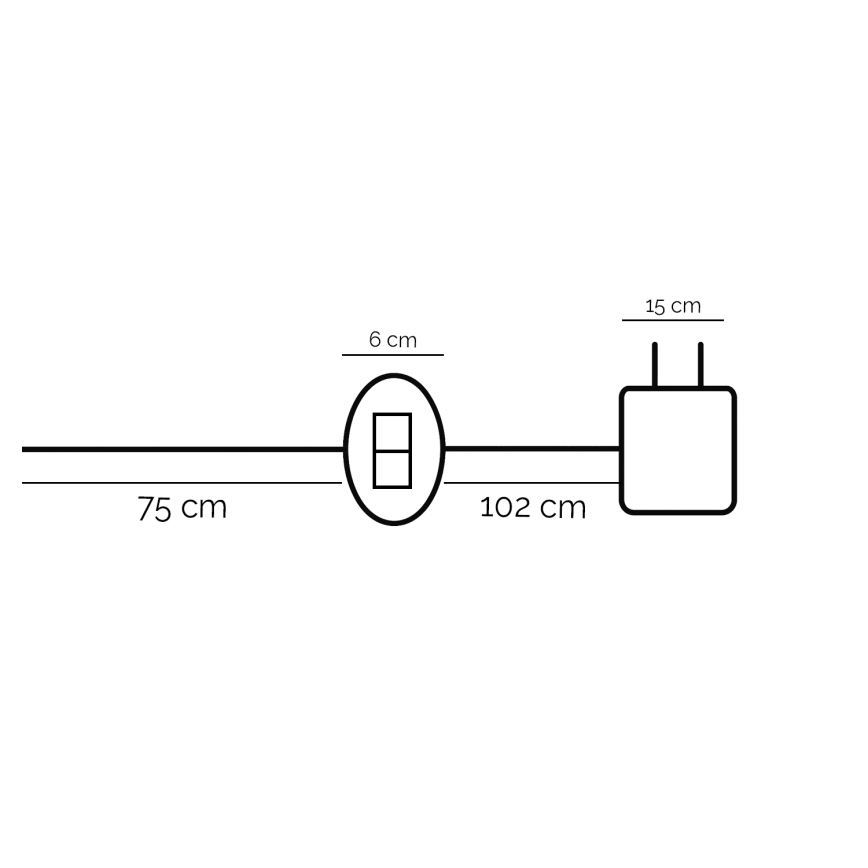 ONLI - LED-Tischleuchte DAFNE LED/12W/230V 4000K 48 cm schwarz