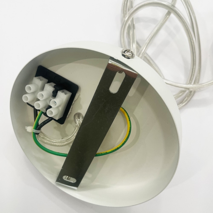 ONLI - Pendelleuchte an Kabel BOLLICINE 1xE27/15W/230V weiß