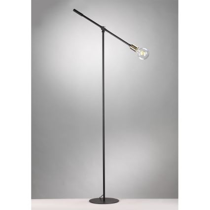 ONLI - Stehleuchte ASTE 1xE27/15W/230V schwarz/golden