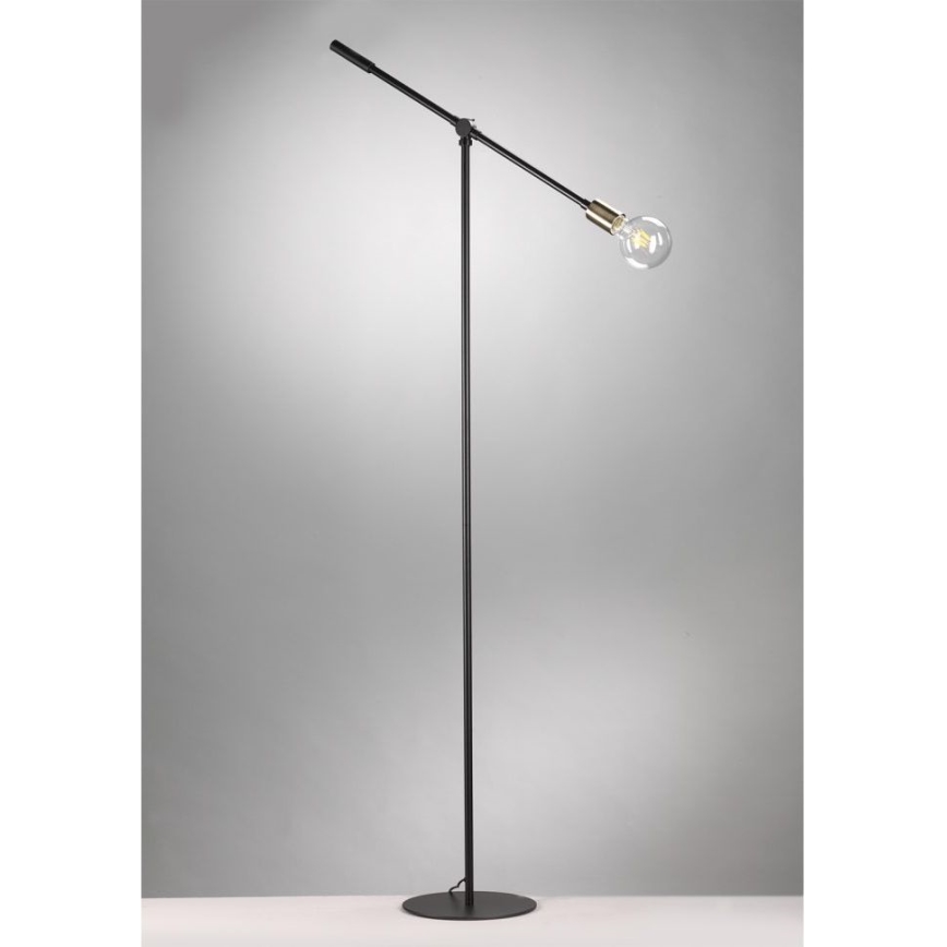ONLI - Stehleuchte ASTE 1xE27/15W/230V schwarz/golden