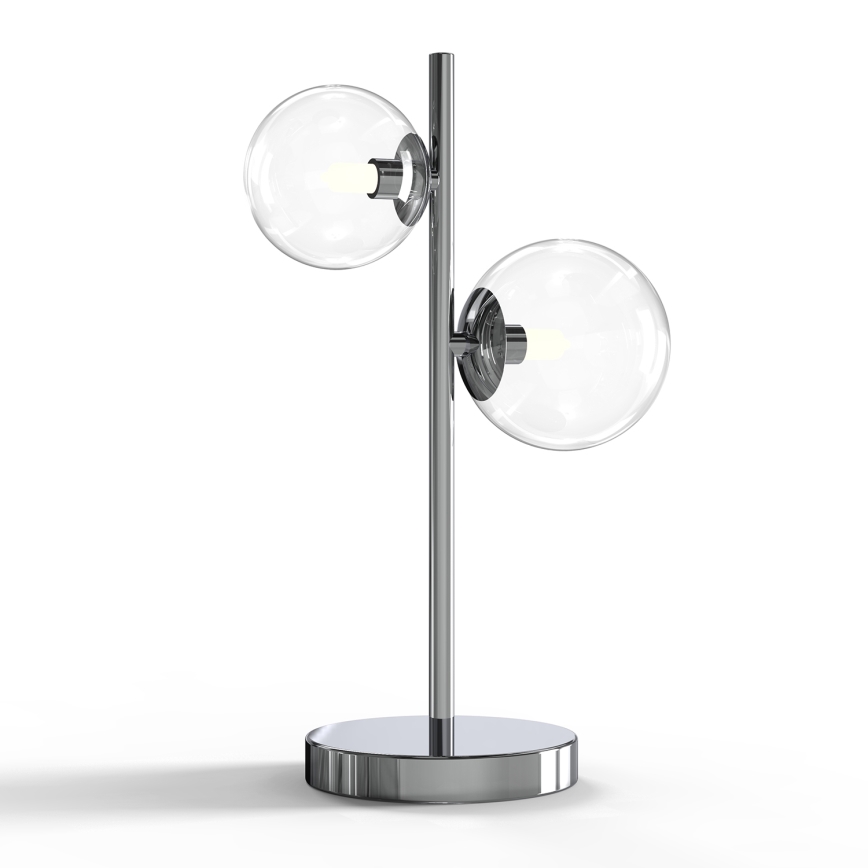 ONLI - Tischlampe KIMBERLY 2xG9/6W/230V 40 cm glänzender Chrom