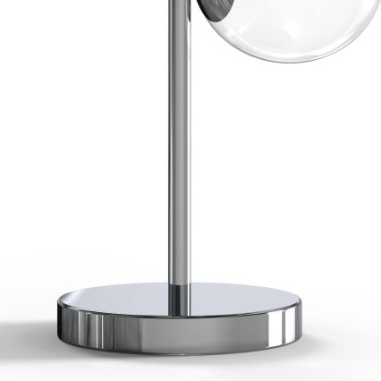 ONLI - Tischlampe KIMBERLY 2xG9/6W/230V 40 cm glänzender Chrom