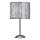 ONLI - Tischleuchte BRUCE 1xE27/15W/230V 53 cm matt Chrom