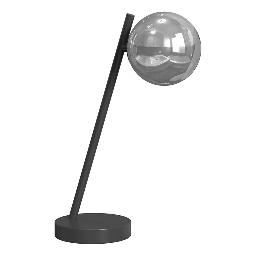 ONLI - Tischleuchte PALOMA 1xG9/10W/230V 38,5 cm schwarz/rauchig