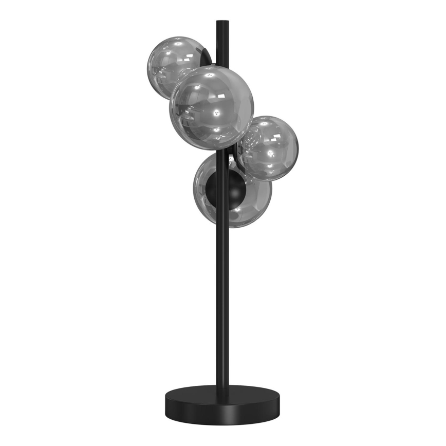 ONLI - Tischleuchte PALOMA 4xG9/10W/230V 48 cm schwarz/rauchig