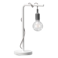 ONLI - Tischleuchte WIRE 1xE27/15W/230V 50 cm grau/weiß