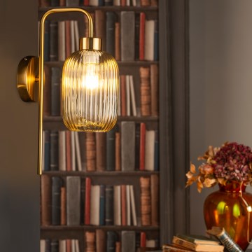 ONLI - Wandleuchte DOROTY 1xE27/15W/230V Messing