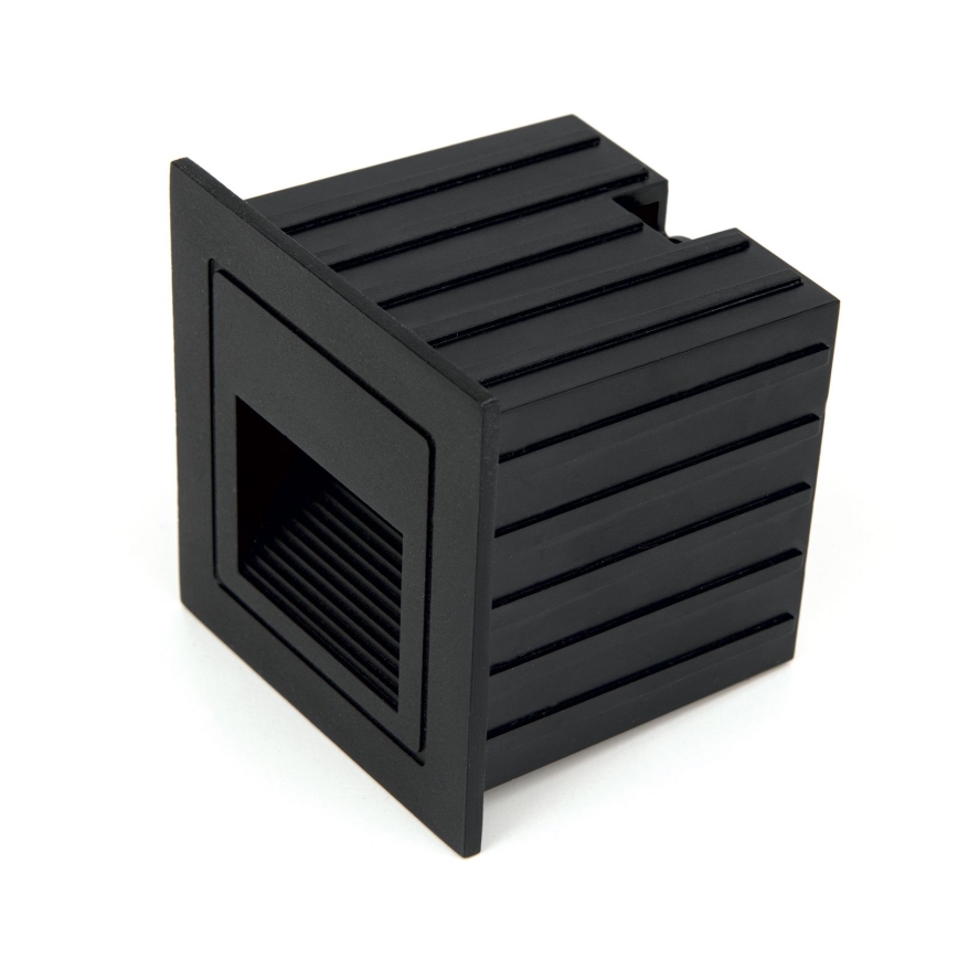 LED-Einbaubeleuchtung LORO LED/2W/230V IP65 schwarz