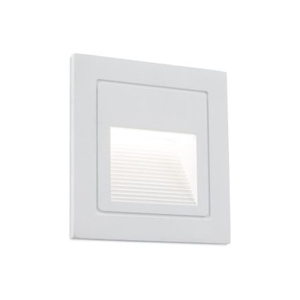 LED-Einbaubeleuchtung LORO LED/2W/230V IP65 weiß