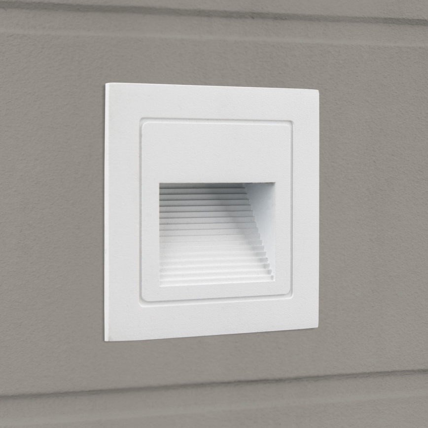 LED-Einbaubeleuchtung LORO LED/2W/230V IP65 weiß