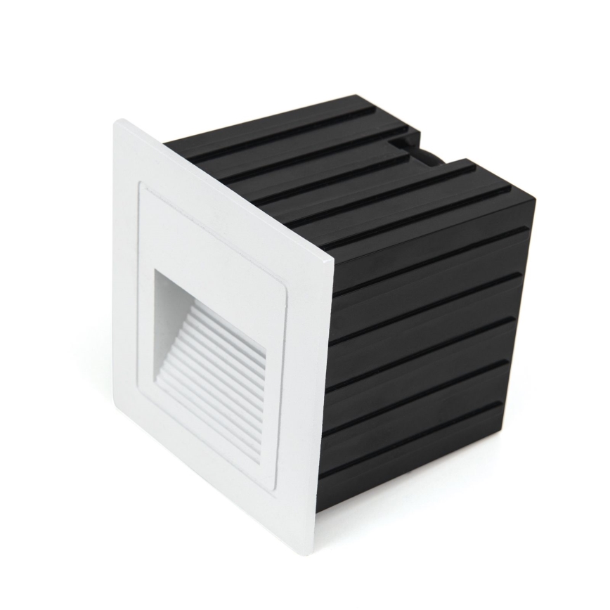 LED-Einbaubeleuchtung LORO LED/2W/230V IP65 weiß