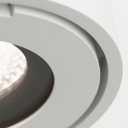 Dimmbarer LED-Badezimmerstrahler HARVEY LED/15W/230V IP65 weiß