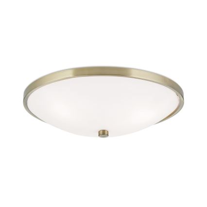 Deckenleuchte AIDA 3xE27/60W/230V d 40 cm Messing