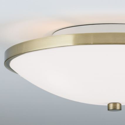 Deckenleuchte AIDA 3xE27/60W/230V d 40 cm Messing