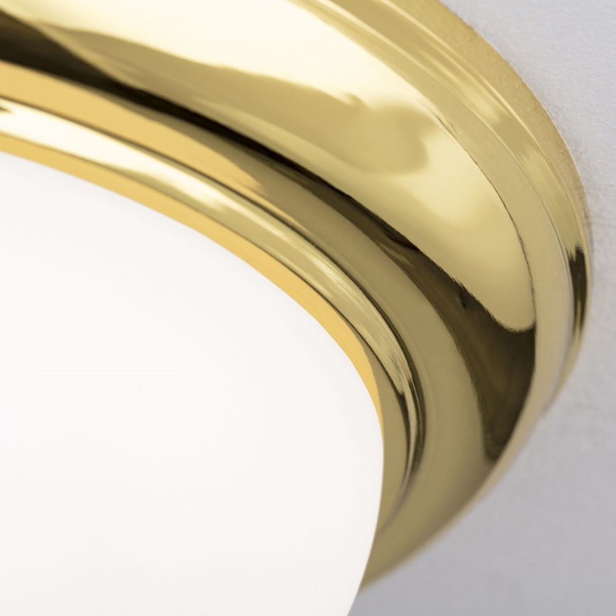 Deckenleuchte EMPIRA 2xE14/40W/230V Ø 26,5 cm goldfarben