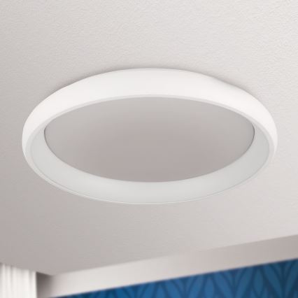 Dimmbare LED-Deckenleuchte VENUS LED/50W/230V d 61 cm weiß