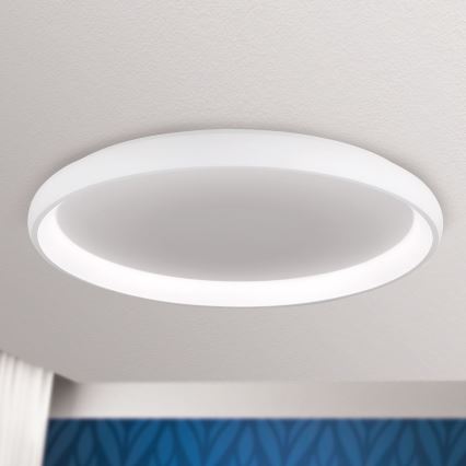 Dimmbare LED-Deckenleuchte VENUS LED/85W/230V d 81 cm weiß