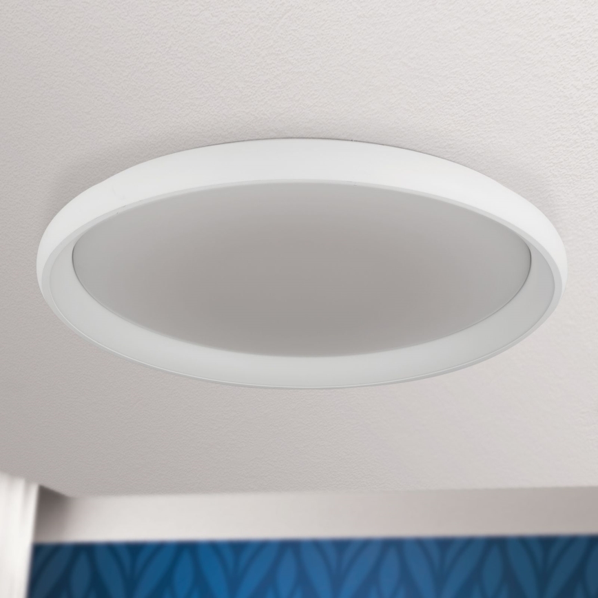 Dimmbare LED-Deckenleuchte VENUS LED/85W/230V d 81 cm weiß