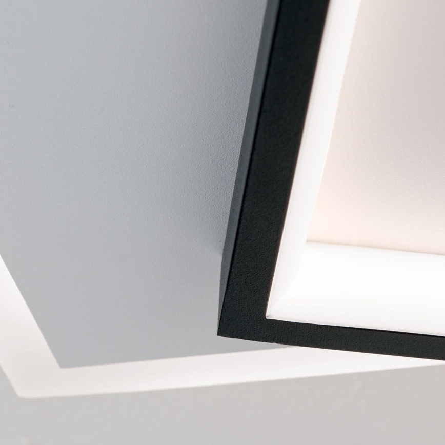 LED Dimmbares Deckenleuchte EMANUEL LED/50W/230V weiß/schwarz