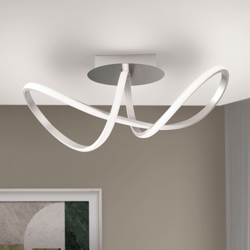 Dimmbare LED-Anbauleuchte CIRCUS LED/30W/230V matt Chrom