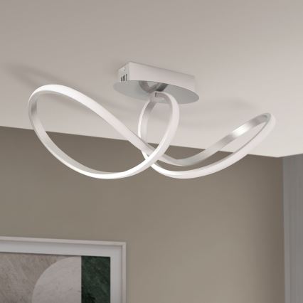 Dimmbare LED-Anbauleuchte CIRCUS LED/30W/230V matt Chrom