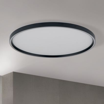 LED Dimmbares Deckenleuchte MASCA LED/47W/230V 2700/3350/4000K Ø 60 cm Schwarz