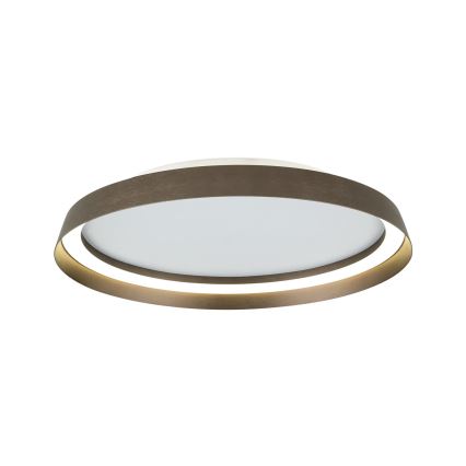 LED Dimmbares Deckenleuchte MANTA LED/38W/230V 2700/3000/4000K Ø 45 cm Braun