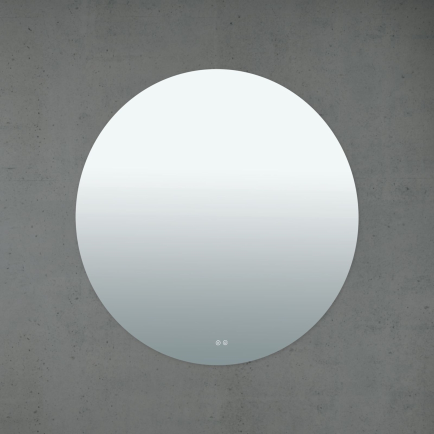 Beheizter LED-Wandspiegel für das Badezimmer mit integrierter Beleuchtung FOCUS LED/30W/230V 3000/4200/6000K Ø 100 cm IP44