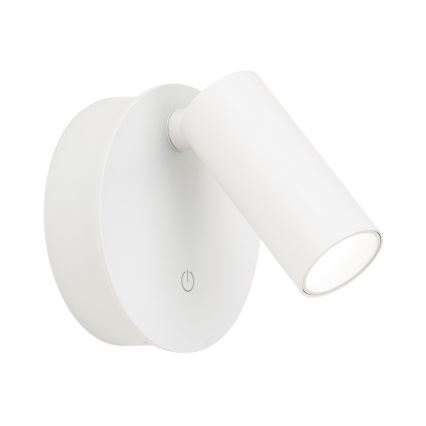 LUXY LED-Wandspot, dimmbar, wiederaufladbar, mit Touch-Bedienung LED/1W/5V 2200 mAh 2700/3000/4000K weiß