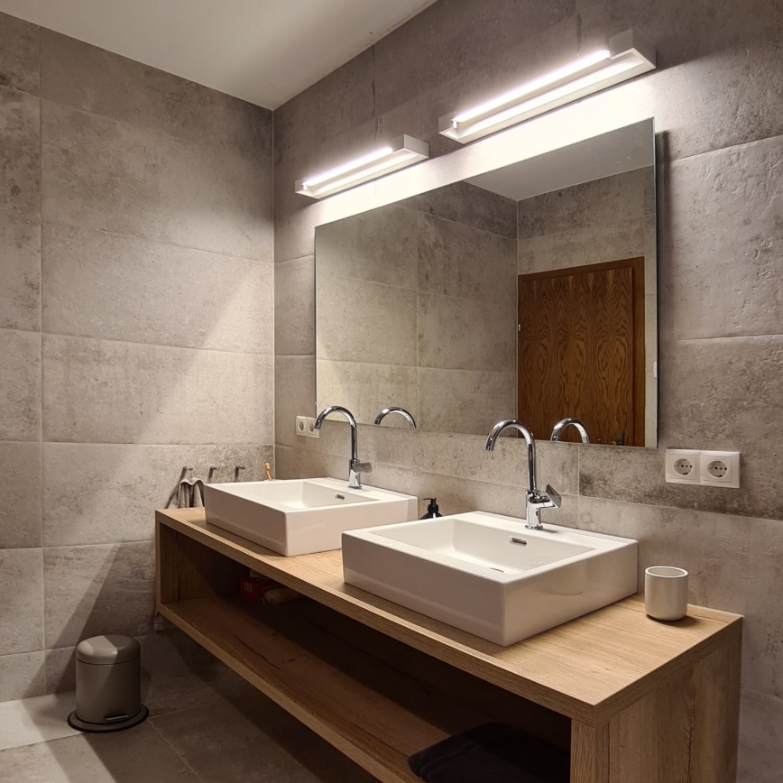LED-Spiegelbeleuchtung für Badezimmer MARILYN LED/18W/230V 60 cm IP44 weiß
