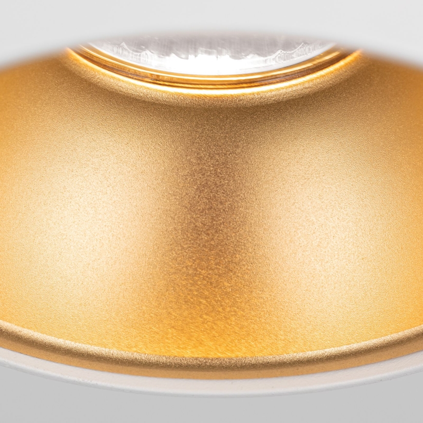 Spotleuchte STARLIGHT 1xGU10/50W/230V weiß/gold