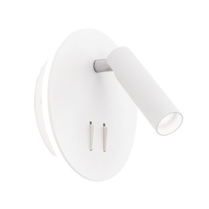 LED Wandleuchte LENNY LED/6W/230V + LED/3W Weiß