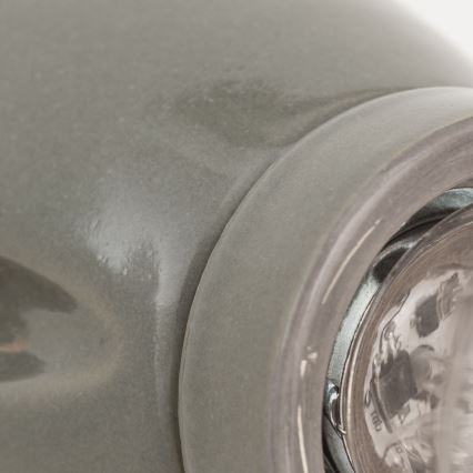 Wandleuchte FROST 1xE27/60W/230V grau