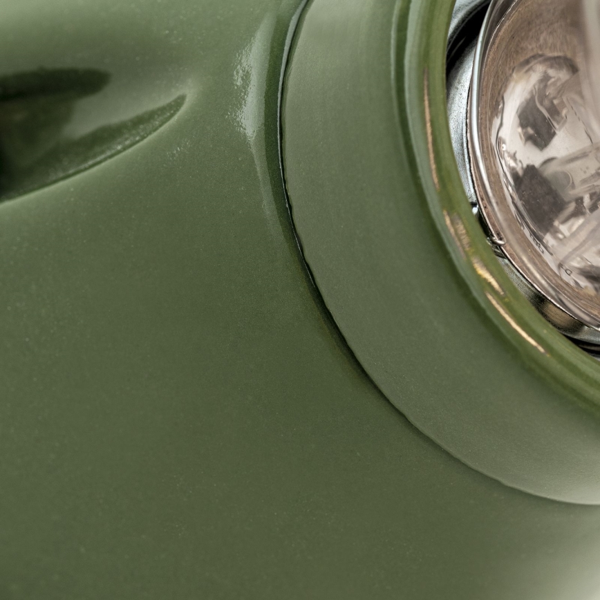 Wandleuchte FROST 1xE27/60W/230V grün