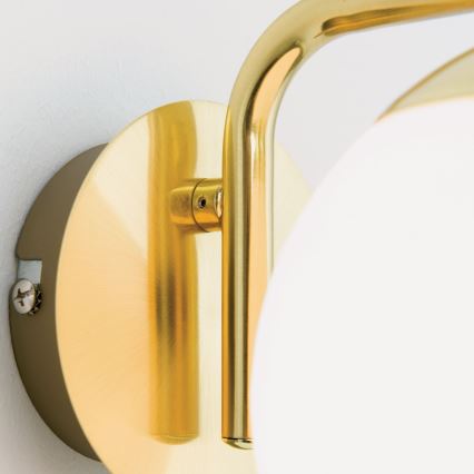 Wandleuchte MADIS 1xE14/40W/230V goldfarben