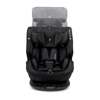 OSANN - Autokindersitz ONE 360 Klimax i-Size 40-150 cm All Black