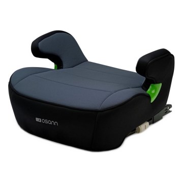 OSANN - Autositzerhöhung mit Isofix, i-Size, 126-150 cm, Schwarz