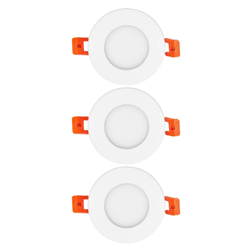 Osram - 3er-Set LED-Einbauleuchte SLIM, 4,5 W, 230 V