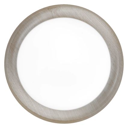 Osram - Deckenleuchte ORBIS MADRID 2xE27/10W/230V Ø 29 cm Holzdekor