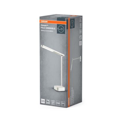 Osram - Dimmbare Touch-Tischleuchte PANAN LED/5,2W/5V 1200 mAh CRI 90