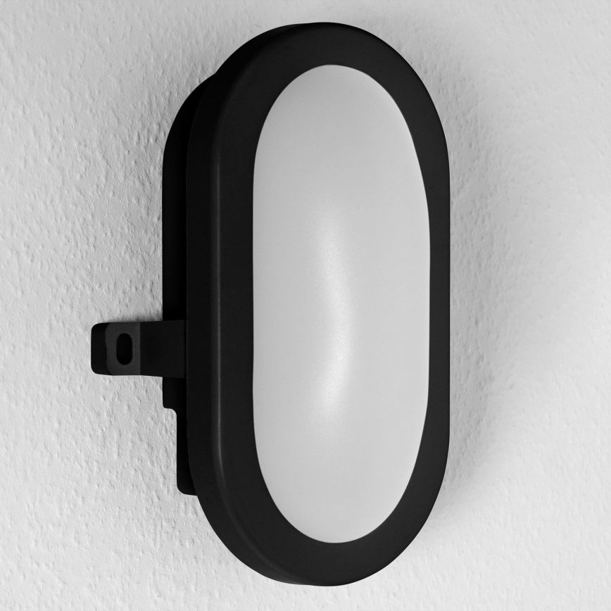 Osram - LED-Außenwandleuchte BULKHEAD LED/6W/230V IP54 schwarz