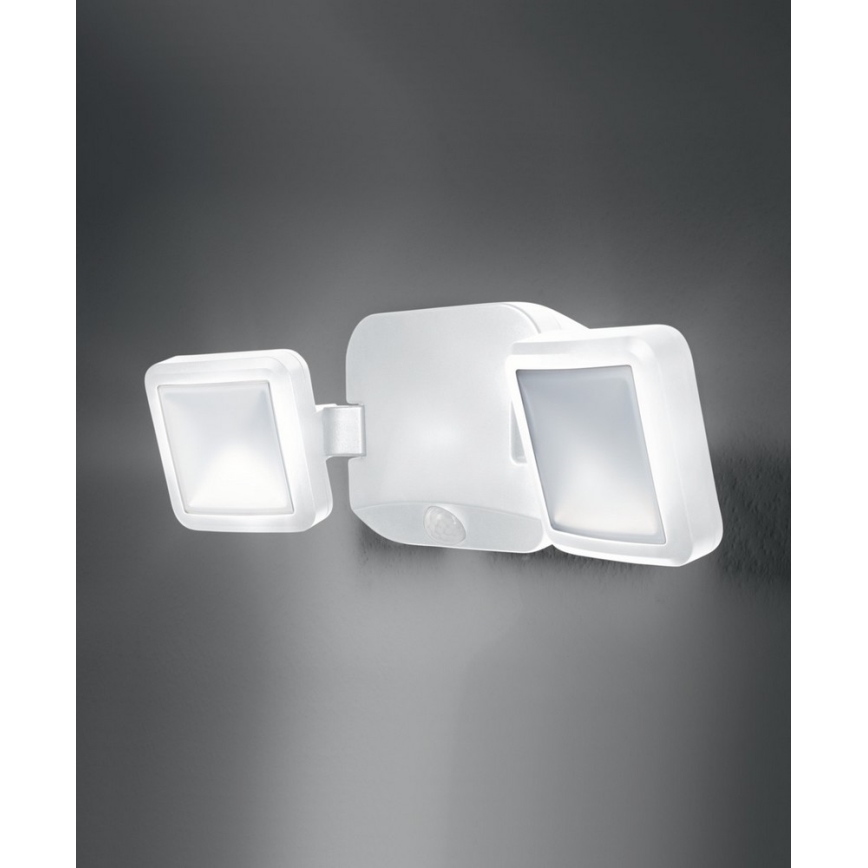 Osram - LED-Außenwandstrahler mit Sensor BATTERY 2xLED/5W/4xD IP54