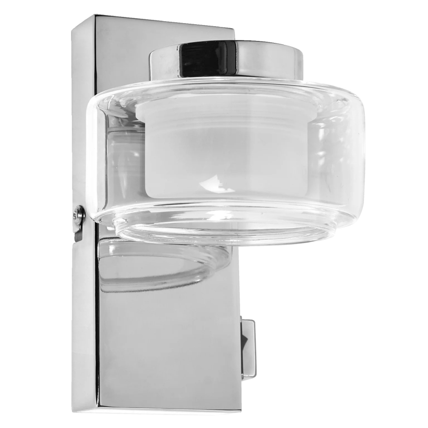 Osram - LED-Badezimmer-Wandleuchte ORBIS FLAME LED/5,5W/230V 3000/4000K IP44 glänzender Chrom