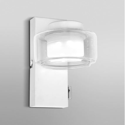 Osram - LED-Badezimmer-Wandleuchte ORBIS FLAME LED/5,5W/230V 3000/4000K IP44 weiß