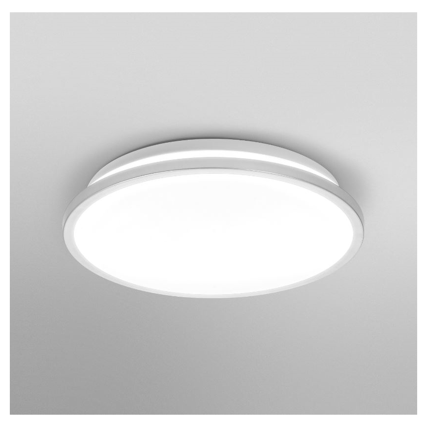 Osram - LED-Badezimmer-Deckenleuchte DISC LED/18W/230V 3000/4000K Ø 30 cm IP44 silber